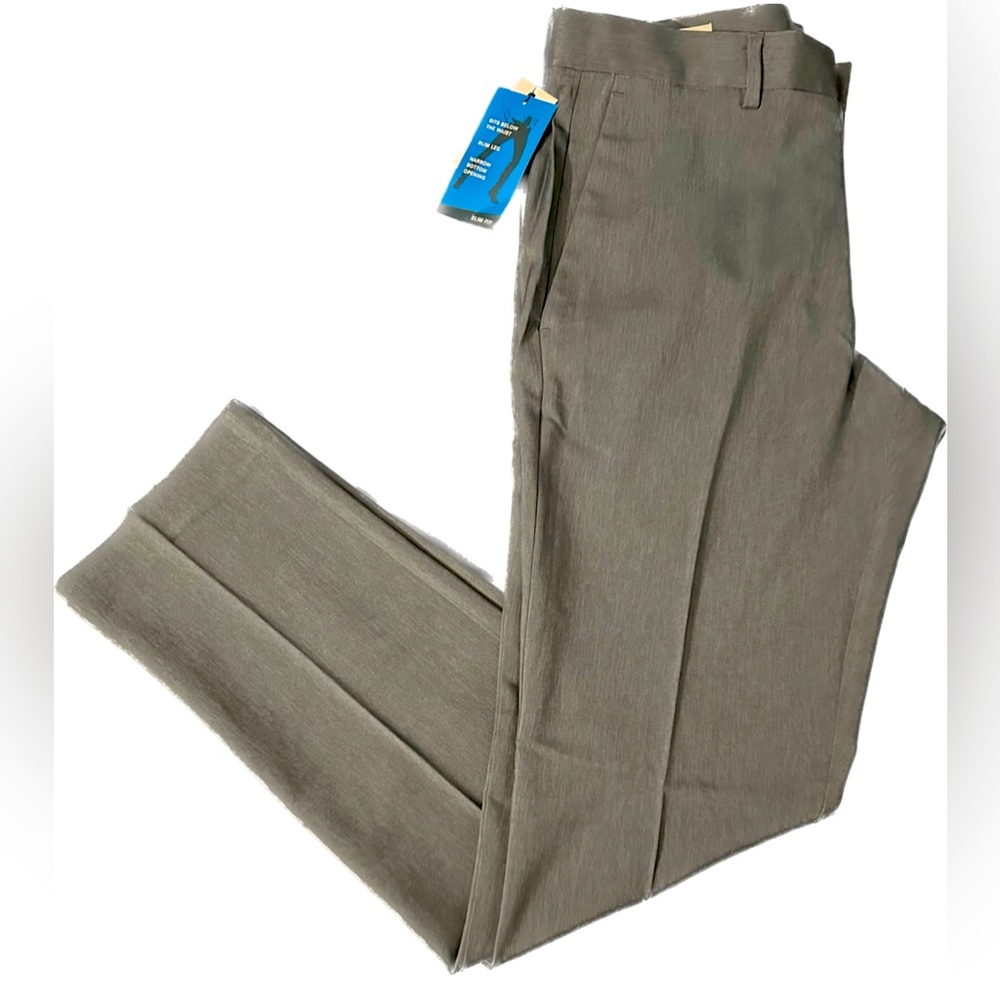 PERRY ELLIS PORTFOLIO PANTS SLIM FIT SIZE 32×32 COLOR NIGHTSHADE